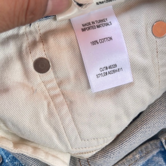 Agolde rip short jeans size 30 - Picture 6 of 13